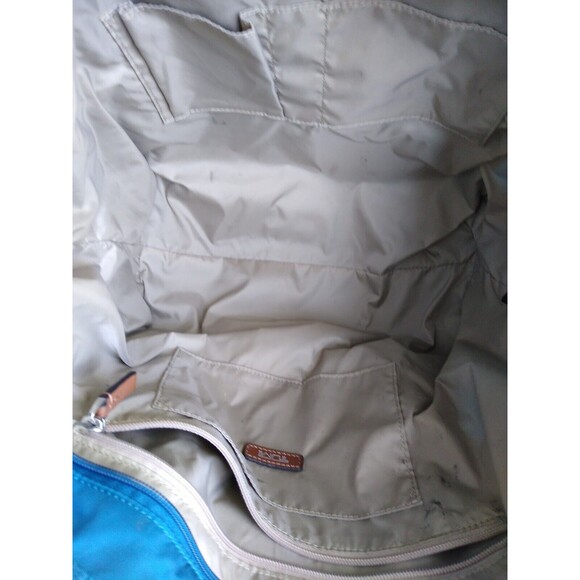 TUMI Voyager Designer Y2K Large Tote Soho Travel Boho Zip EUC 17" x 11 x 6" - Picture 8 of 13